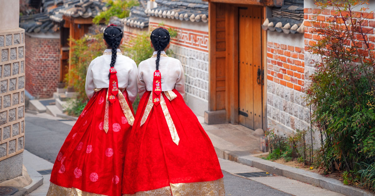pakaian tradisisonal Korea Selatan